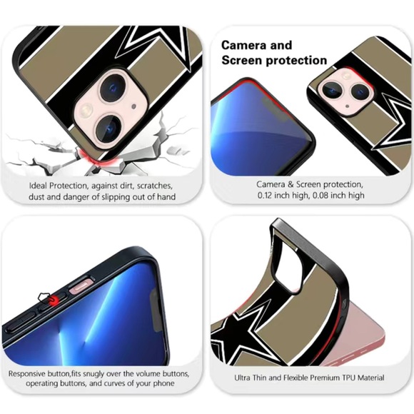Dallas Cowboys iPhone 14 Case - New in Package - Picture 2 of 4